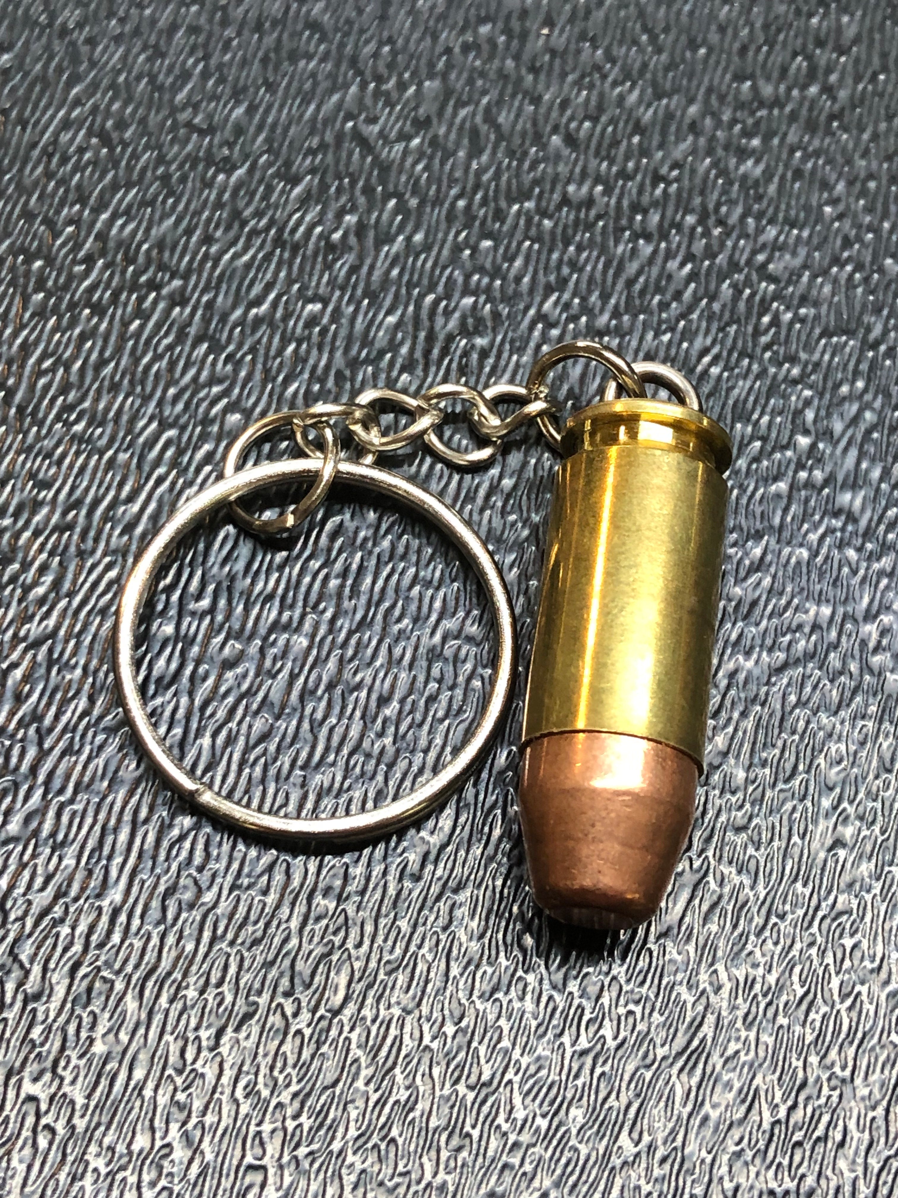 .40 Cal Bullet FMJ Keychain Key Chain Unique Gift