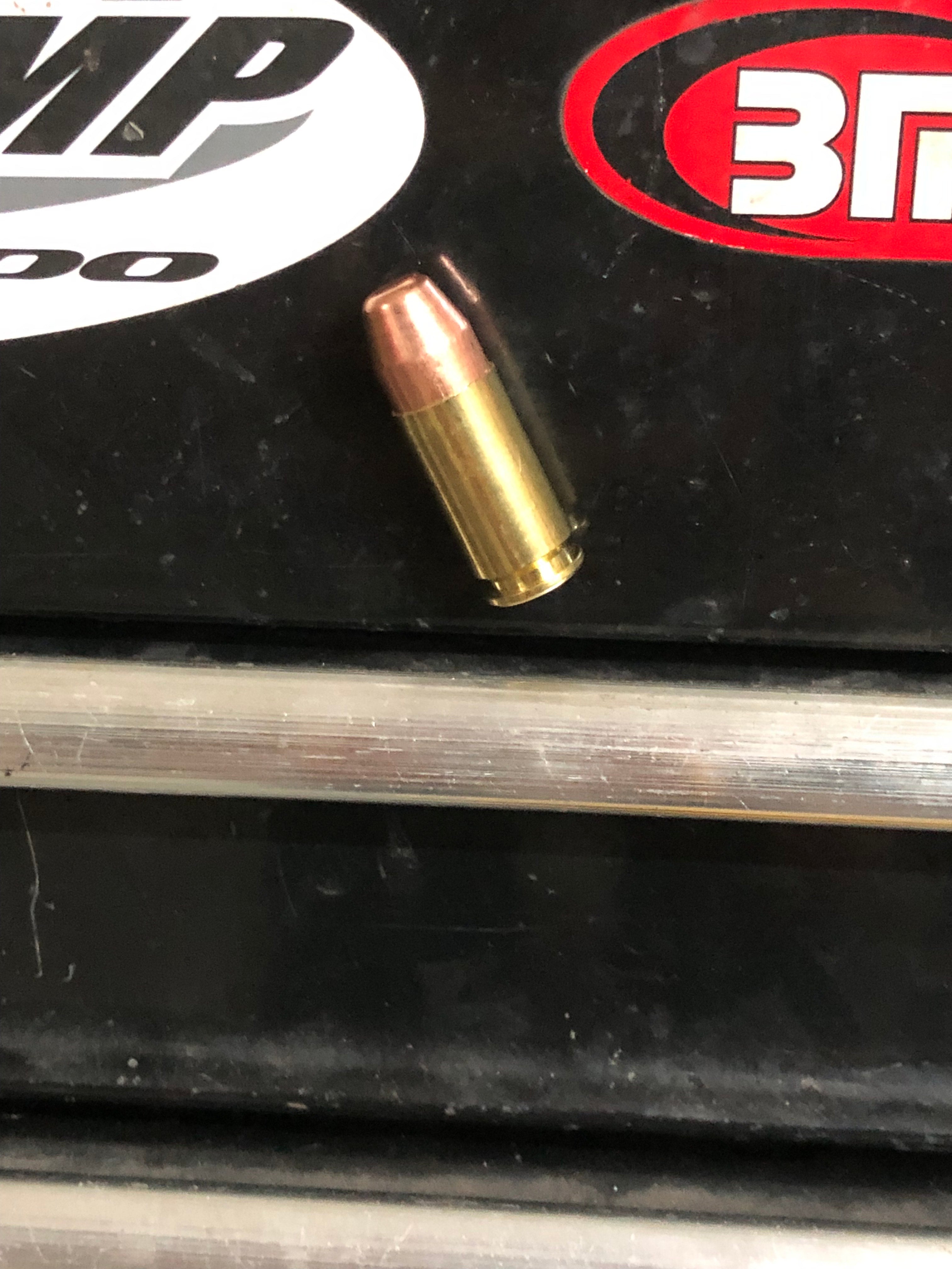 Pack Of 6 .40 Cal FMJ Bullet Fridge Toolbox Magnets