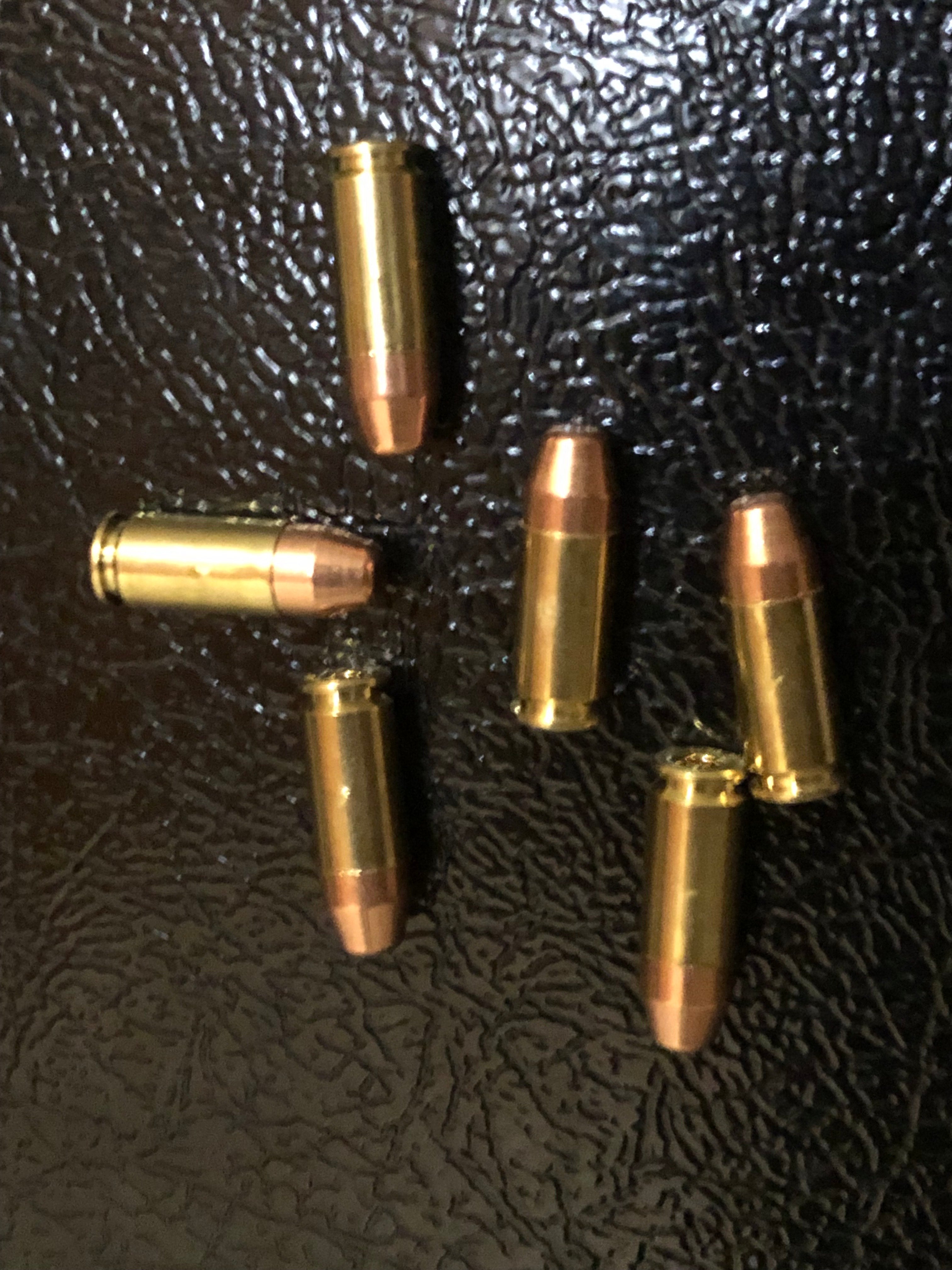 Pack Of 6 .40 Cal FMJ Bullet Fridge Toolbox Magnets