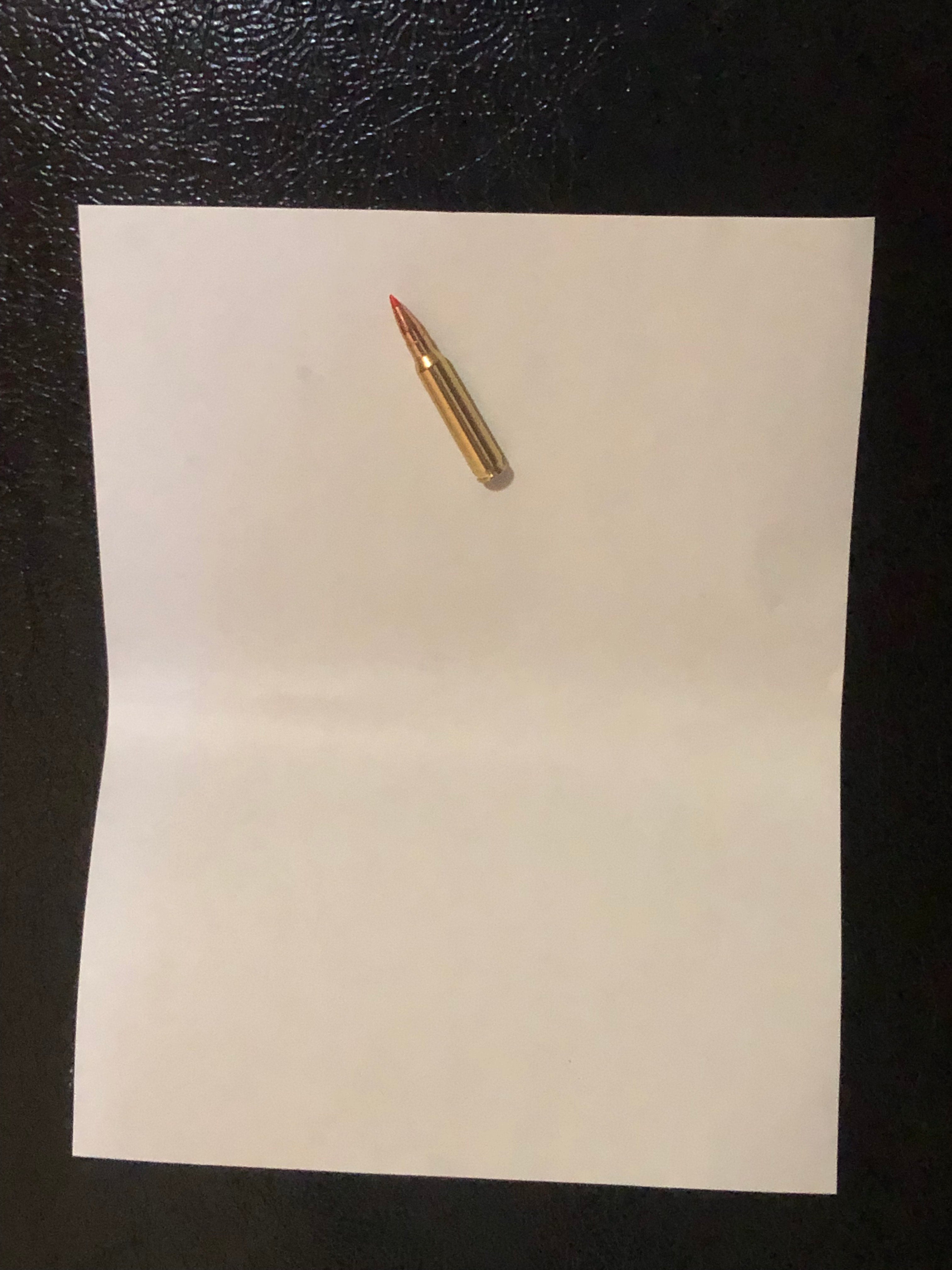 Pack Of 3 .223 5.56 Bullet Fridge Toolbox Magnets