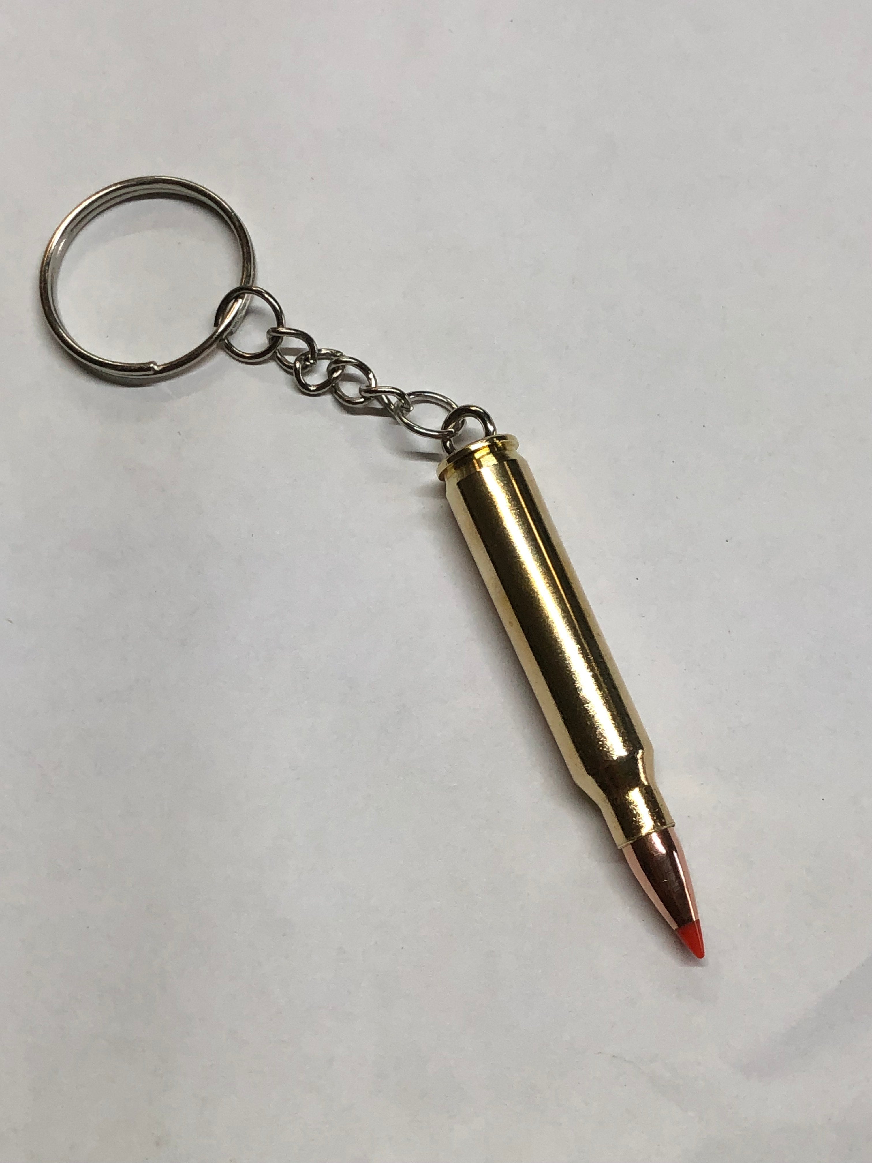 .223 5.56 Bullet Keychain Key Chain Unique Gift